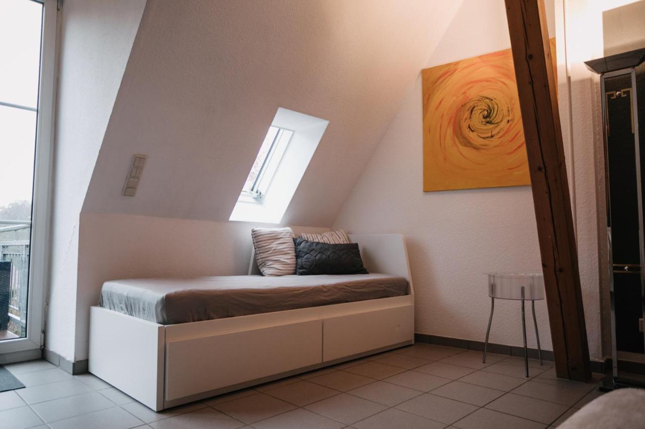 Eigenes Maisonettehaus In Idyllischer Lage Mit Balkon, Nahe Messe, 24H Self-Check In, Gratis Parken Schwabach Exteriér fotografie