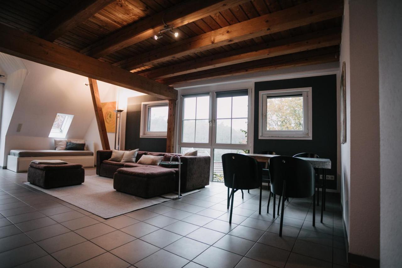 Eigenes Maisonettehaus In Idyllischer Lage Mit Balkon, Nahe Messe, 24H Self-Check In, Gratis Parken Schwabach Exteriér fotografie