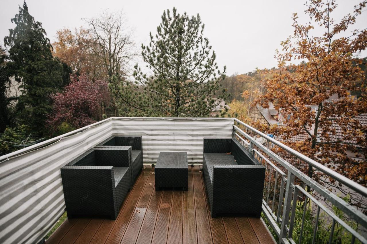 Eigenes Maisonettehaus In Idyllischer Lage Mit Balkon, Nahe Messe, 24H Self-Check In, Gratis Parken Schwabach Exteriér fotografie