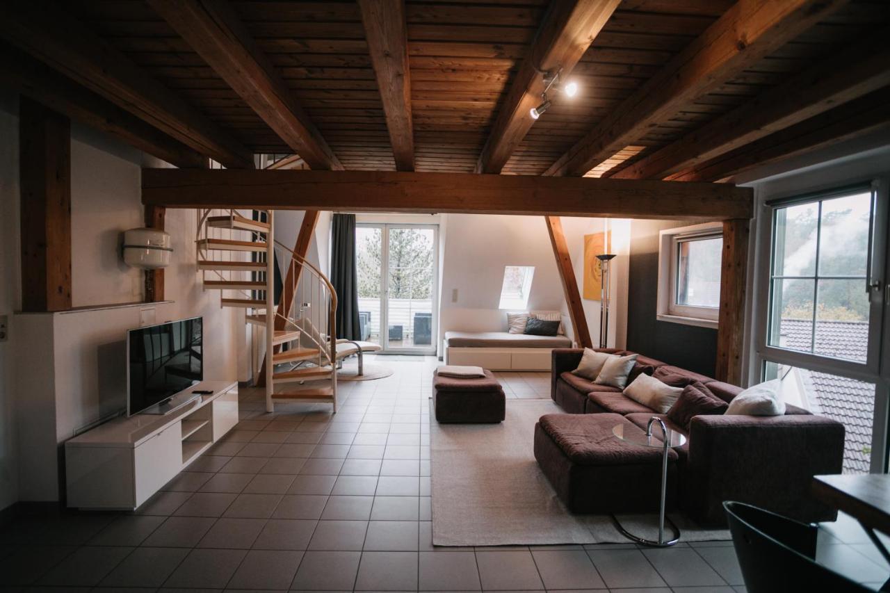 Eigenes Maisonettehaus In Idyllischer Lage Mit Balkon, Nahe Messe, 24H Self-Check In, Gratis Parken Schwabach Exteriér fotografie