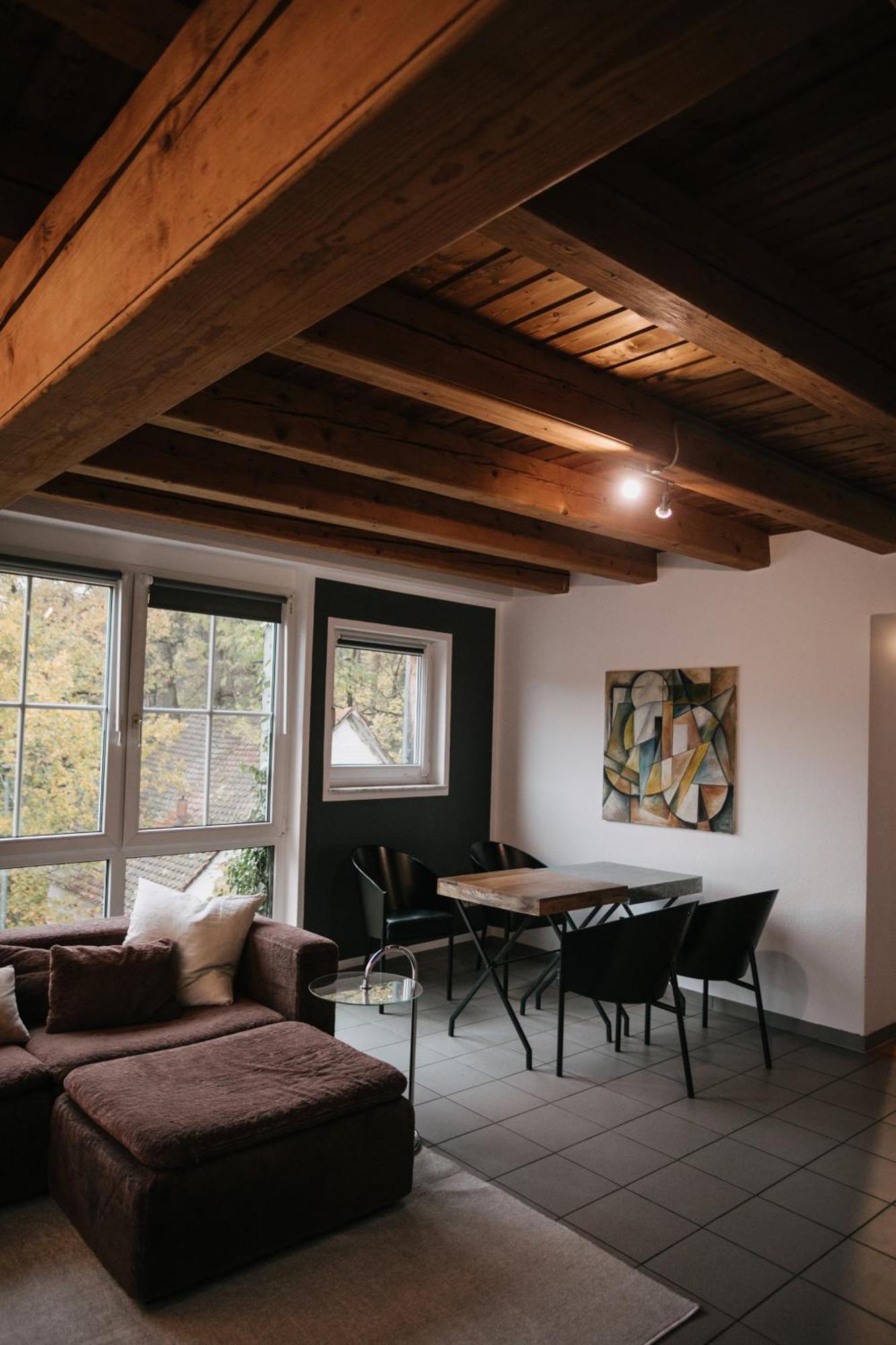 Eigenes Maisonettehaus In Idyllischer Lage Mit Balkon, Nahe Messe, 24H Self-Check In, Gratis Parken Schwabach Exteriér fotografie